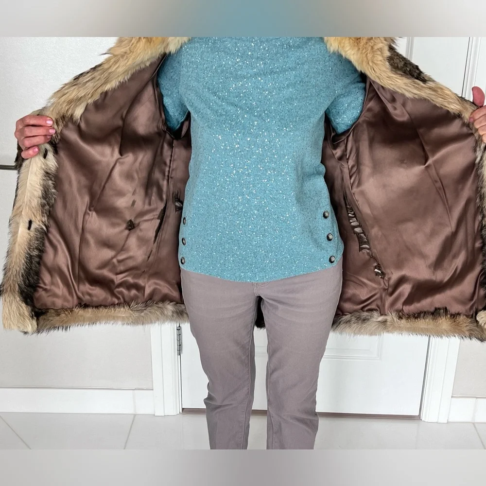 Real fur coat, size L - Picture 15 of 17